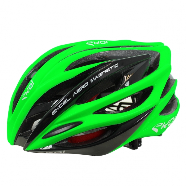 CASCO EKOI EKCEL MAGNETIC EVO2 VERDE FLUO CASCO EKOI EKCEL MAGNETIC EVO2 VERDE FLUO