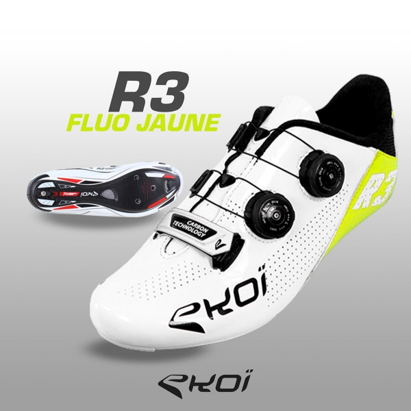 SCARPE EKOI R3 BIANCO GIALLO SCARPE EKOI R3 BIANCO GIALLO