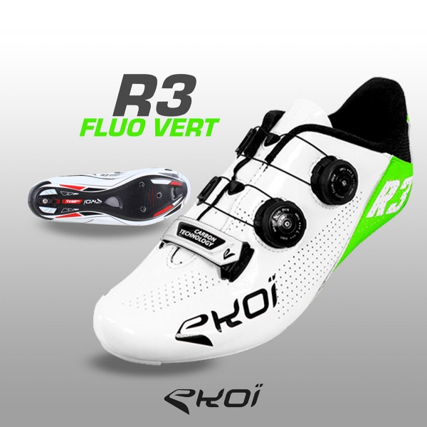 SCARPE EKOI R3 BIANCO VERDE SCARPE EKOI R3 BIANCO VERDE