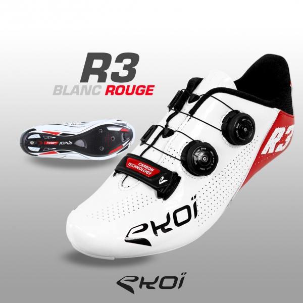 SCARPE EKOI R3 BIANCO ROSSO SCARPE EKOI R3 BIANCO ROSSO