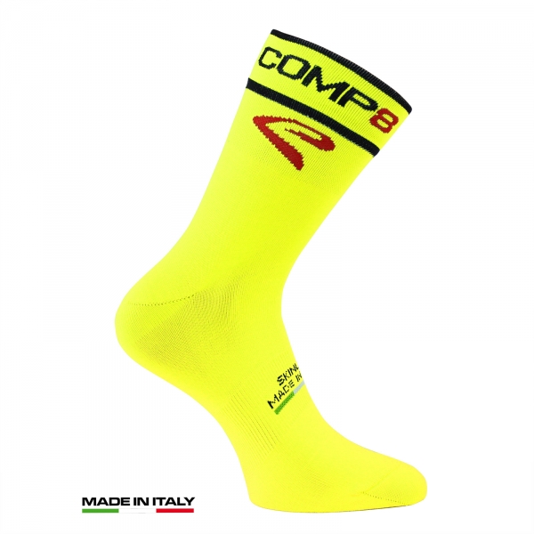 CALZA CICLO ESTATE EKOI COMP8 GIALLO FLUO CALZA CICLO ESTATE EKOI COMP8 GIALLO FLUO