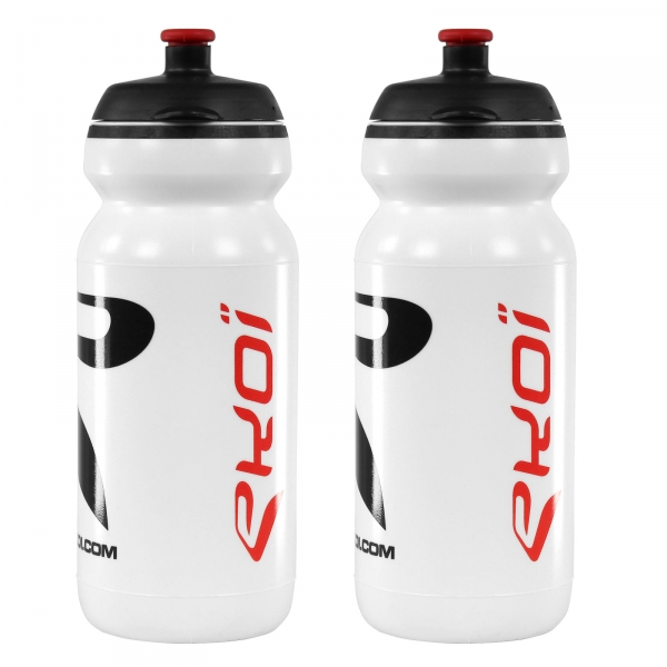 PACK 2 Bidon EKOI 600ml Clip 2016 blanc PACK 2 Bidon EKOI 600ml Clip 2016 blanc