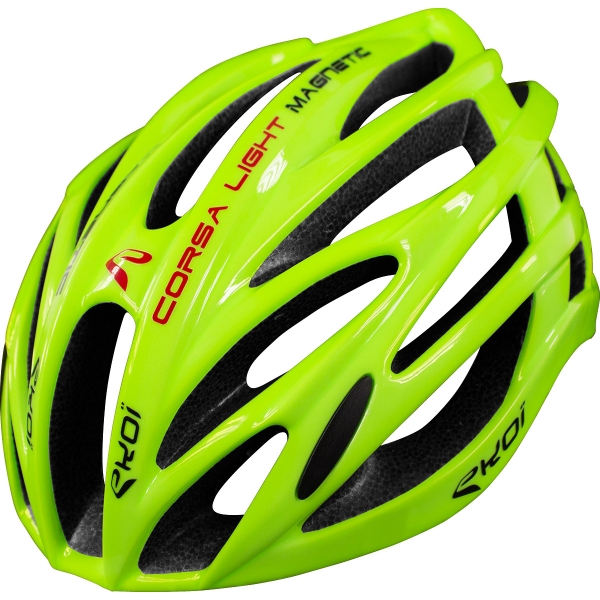 Casco EKOI CORSA LIGHT Giallo Fluo Casco EKOI CORSA LIGHT Giallo Fluo