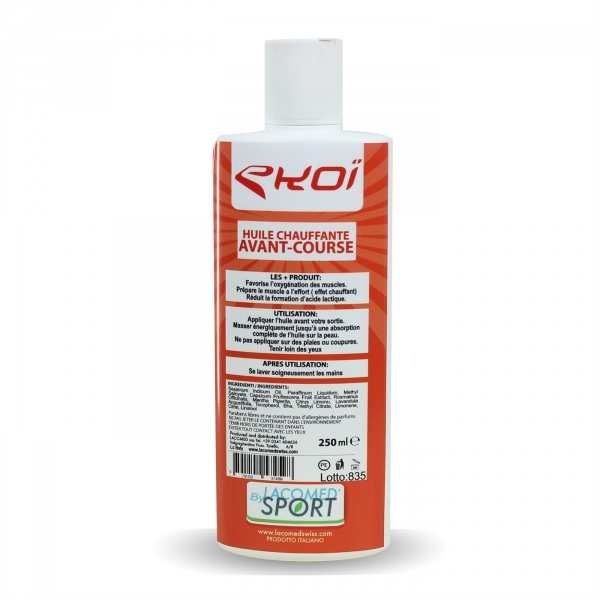 Olio riscaldante pre corsa EKOI Olio riscaldante pre corsa EKOI