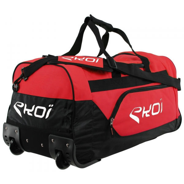 Borsa sportiva a rotelle EKOI Rosso Borsa sportiva a rotelle EKOI Rosso