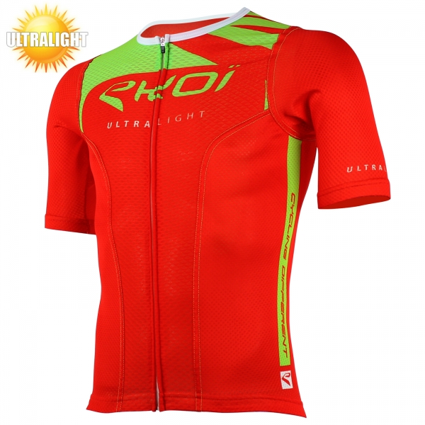 Maglia ciclismo a maniche corte EKOI ULTRALIGHT New Style rosso Maglia ciclismo a maniche corte EKOI ULTRALIGHT New Style rosso