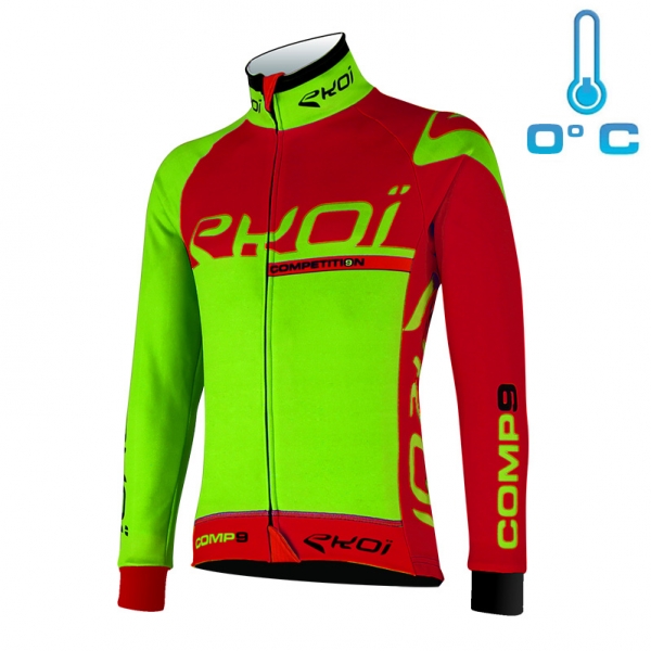 Giacca termica EKOI Competition 9 VERDE FLUO Giacca termica EKOI Competition 9 VERDE FLUO