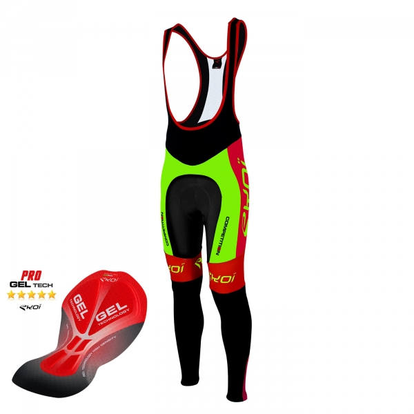 Calzamaglia EKOI Competition9 Gel VERDE FLUO Calzamaglia EKOI Competition9 Gel VERDE FLUO