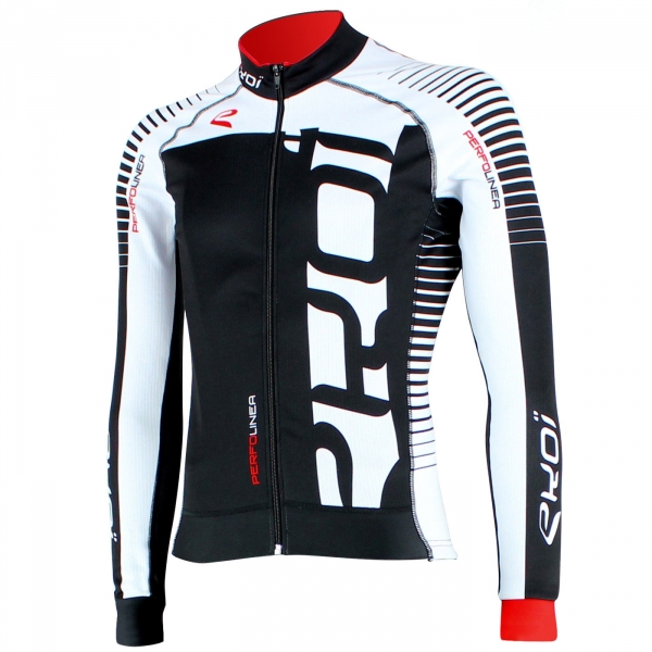 Maglia inverno EKOI PERFOLINEA nero bianco Maglia inverno EKOI PERFOLINEA nero bianco