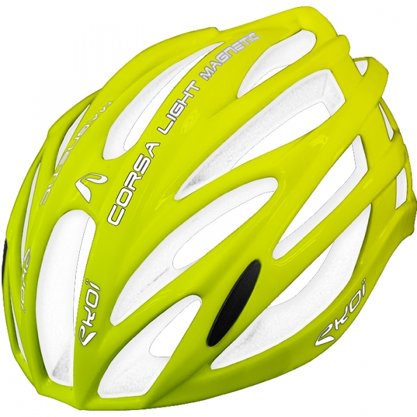 Casco EKOI CORSA LIGHT giallo fluo Casco EKOI CORSA LIGHT giallo fluo