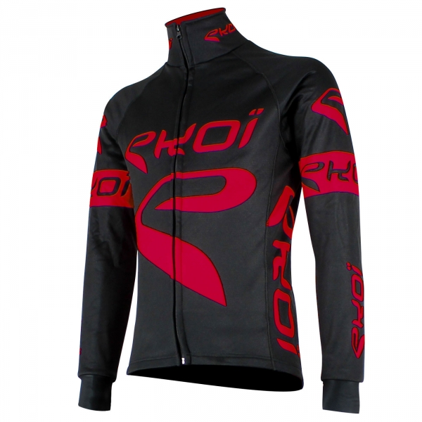 Giacca termica EKOI Team nero rosso Giacca termica EKOI Team nero rosso