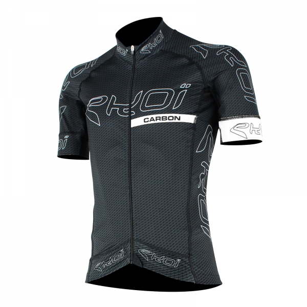 Maglia EKOI CARBON FIBER nero bianco Maglia EKOI CARBON FIBER nero bianco