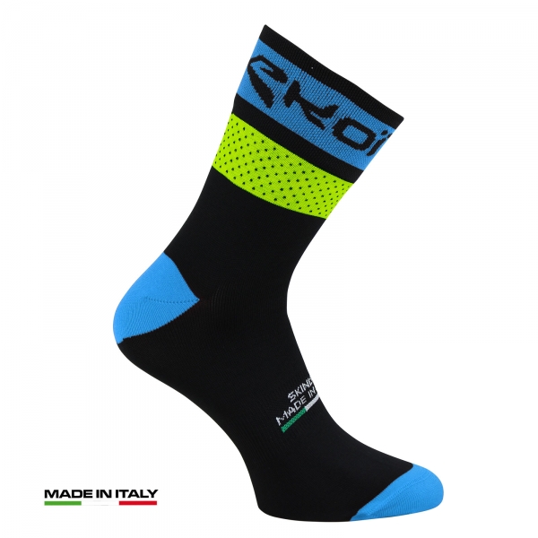 Calze ciclismo estate EKOI COMP 2017 Nero giallo Calze ciclismo estate EKOI COMP 2017 Nero giallo