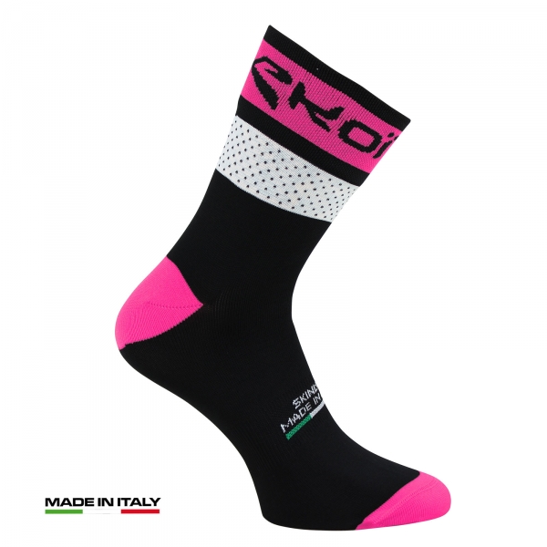 Calze ciclismo estate EKOI COMP 2017 Nero rosa Calze ciclismo estate EKOI COMP 2017 Nero rosa