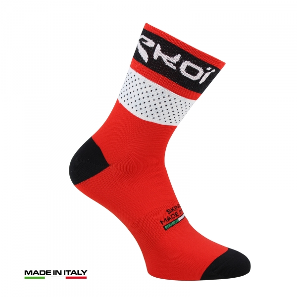 Calze ciclismo estate EKOI COMP 2017 Rosso Calze ciclismo estate EKOI COMP 2017 Rosso