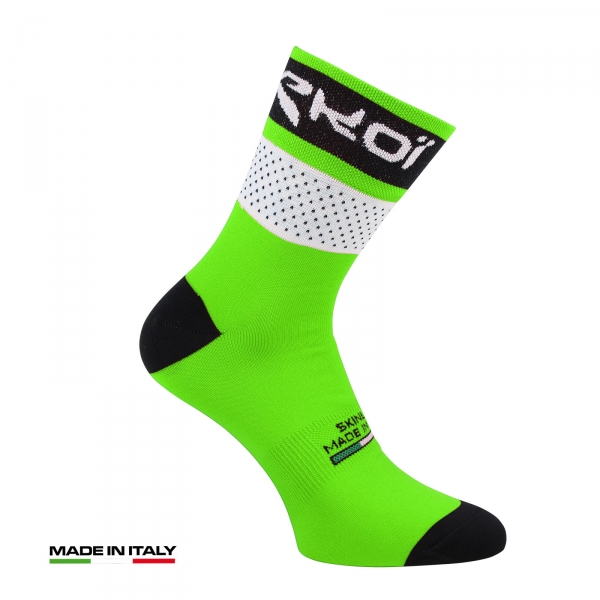 Calze ciclismo estate EKOI COMP 2017 Verde fluo Calze ciclismo estate EKOI COMP 2017 Verde fluo