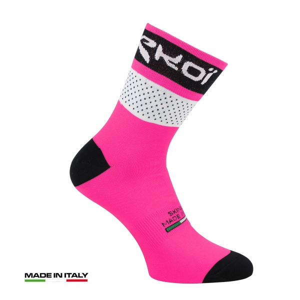 Calze ciclismo estate EKOI COMP 2017 Rosa fluo Calze ciclismo estate EKOI COMP 2017 Rosa fluo