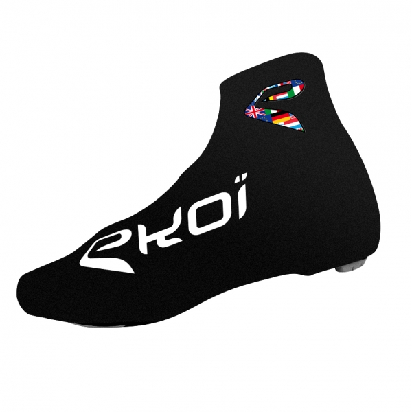 Copriscarpe ciclismo estate EKOI COMP 2017 Nero Copriscarpe ciclismo estate EKOI COMP 2017 Nero