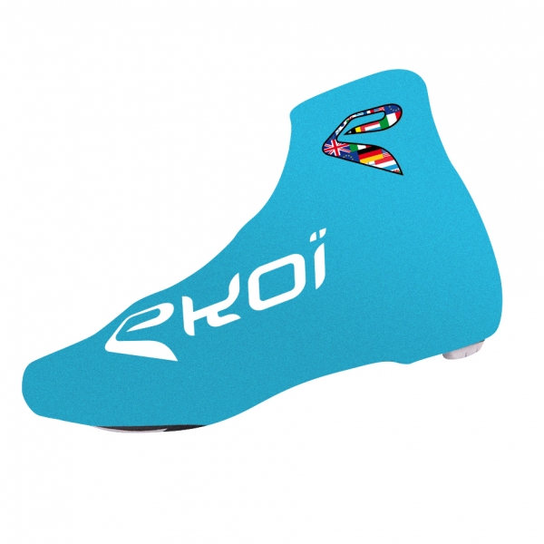 Copriscarpe ciclismo estate EKOI COMP 2017 Blu Copriscarpe ciclismo estate EKOI COMP 2017 Blu