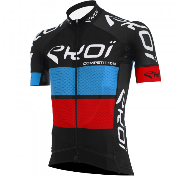 Maglia EKOI COMP10 Nero blu rosso Maglia EKOI COMP10 Nero blu rosso