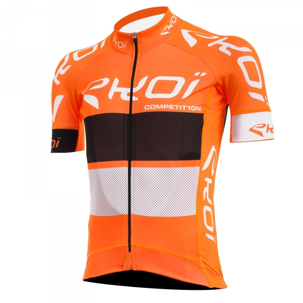 Maglia EKOI COMP10 Arancione nero bianco Maglia EKOI COMP10 Arancione nero bianco