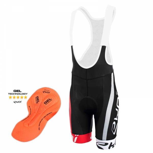 Cosciali EKOI COMP10 GEL BREATH Neri rossi bianchi Cosciali EKOI COMP10 GEL BREATH Neri rossi bianchi