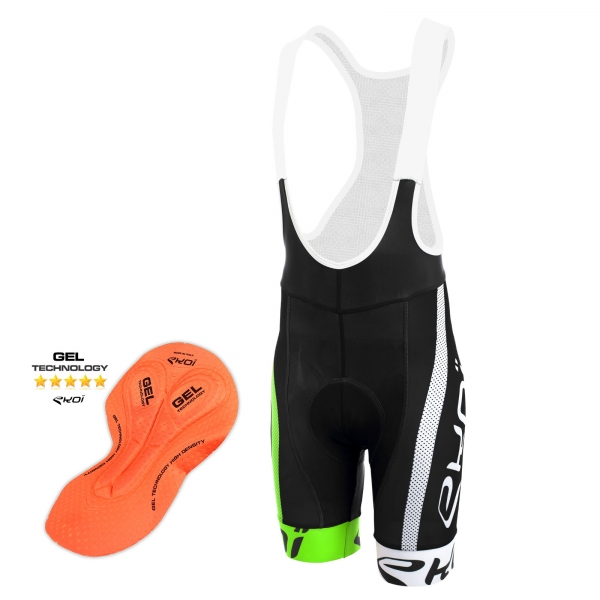 Cosciale EKOI COMP10 GEL BREATH Nero verde bianco Cosciale EKOI COMP10 GEL BREATH Nero verde bianco