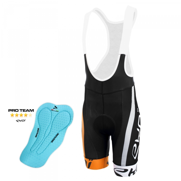 Cosciale EKOI COMP10 PROTEAM Nero arancione bianco Cosciale EKOI COMP10 PROTEAM Nero arancione bianco