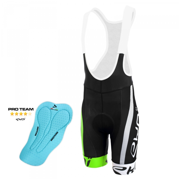 Cosciale EKOI COMP10 PROTEAM Nero verde bianco Cosciale EKOI COMP10 PROTEAM Nero verde bianco