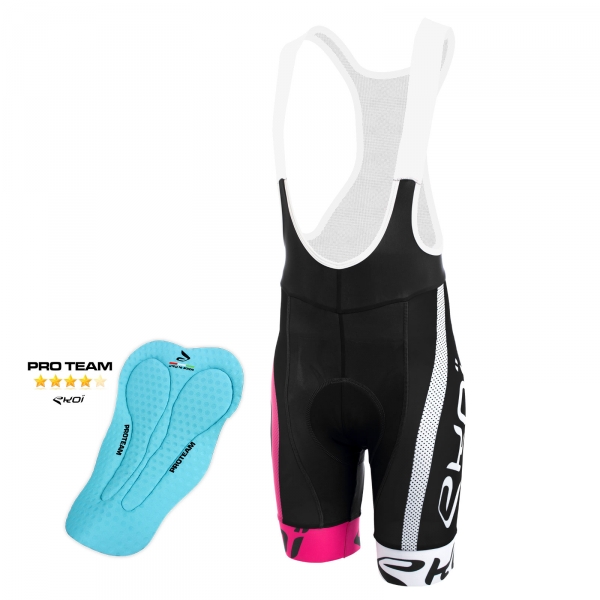 Cosciale EKOI COMP10 PROTEAM Nero rosa bianco Cosciale EKOI COMP10 PROTEAM Nero rosa bianco