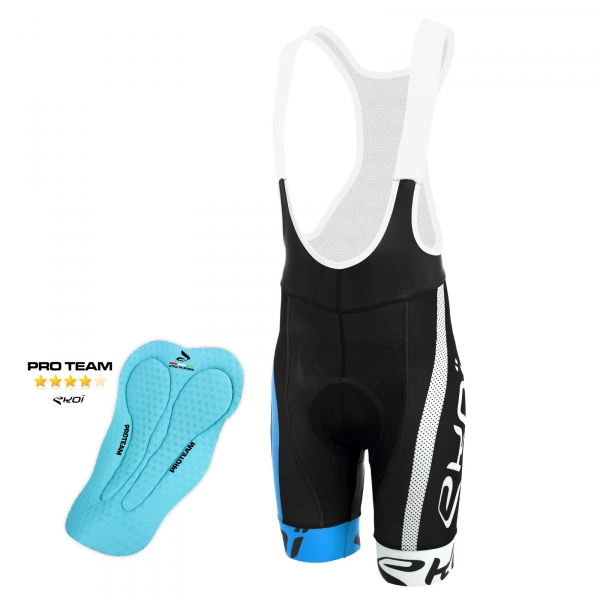 Cosciale EKOI COMP10 PROTEAM Nero blu bianco Cosciale EKOI COMP10 PROTEAM Nero blu bianco