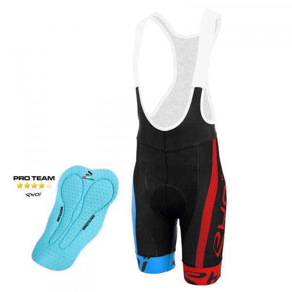 Cosciale EKOI COMP10 PROTEAM Nero blu rosso Cosciale EKOI COMP10 PROTEAM Nero blu rosso