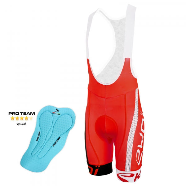 Cosciale EKOI COMP10 PROTEAM Rosso nero bianco Cosciale EKOI COMP10 PROTEAM Rosso nero bianco