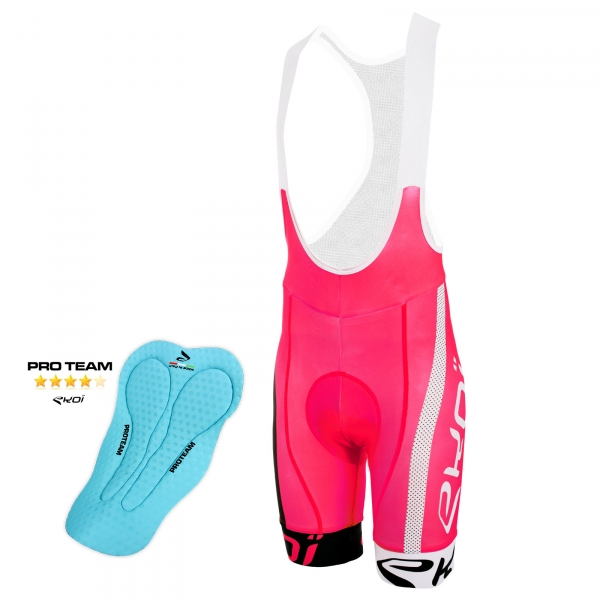 Cosciale EKOI COMP10 PROTEAM Rosa nero bianco Cosciale EKOI COMP10 PROTEAM Rosa nero bianco