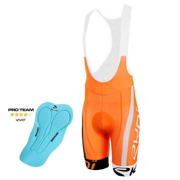 Cosciale EKOI COMP10 PROTEAM Arancione nero bianco Cosciale EKOI COMP10 PROTEAM Arancione nero bianco