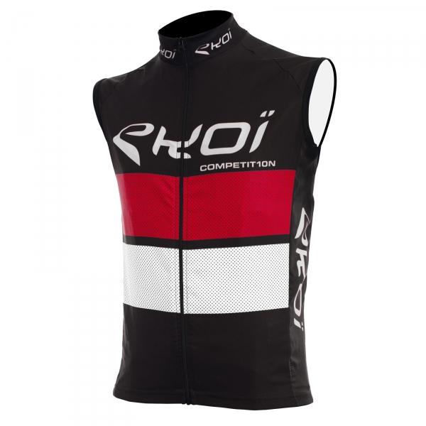 Gilet anti vento EKOI COMP10 Nero rosso bianco Gilet anti vento EKOI COMP10 Nero rosso bianco