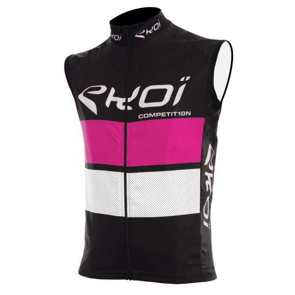 Gilet anti vento EKOI COMP10 Nero rosa bianco Gilet anti vento EKOI COMP10 Nero rosa bianco
