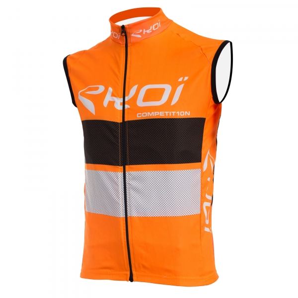 Gilet anti vento EKOI COMP10 Arancione nero bianco Gilet anti vento EKOI COMP10 Arancione nero bianco