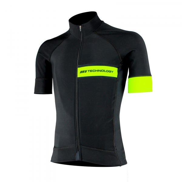 Maglia EKOI Primavera Dry Technology Giallo fluo Maglia EKOI Primavera Dry Technology Giallo fluo