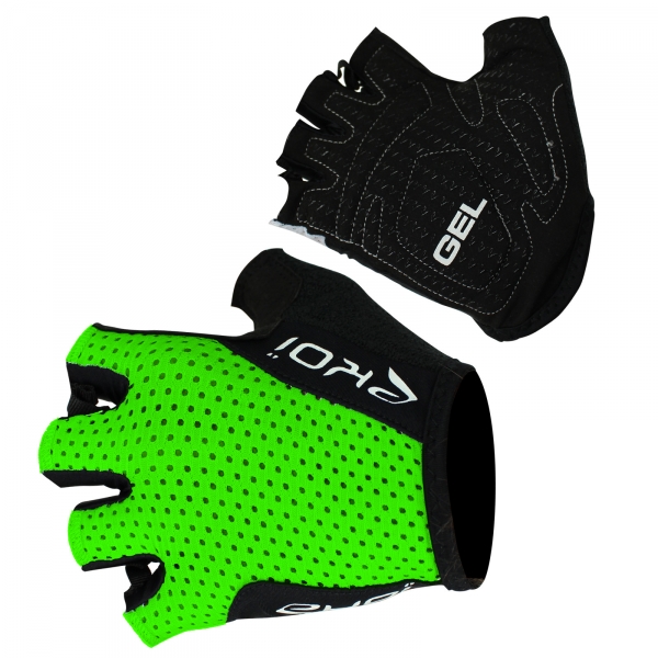 Guanti estivi EKOI COMP10 Gel Verde fluo Guanti estivi EKOI COMP10 Gel Verde fluo