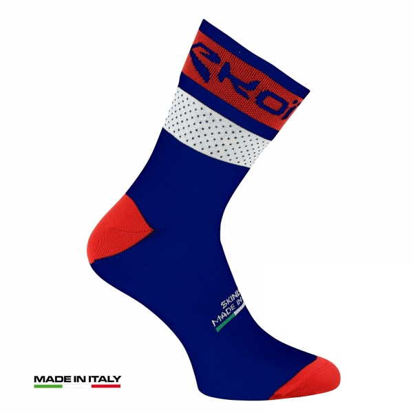 Calze ciclismo estate EKOI COMP 2017 Blu di Francia Calze ciclismo estate EKOI COMP 2017 Blu di Francia