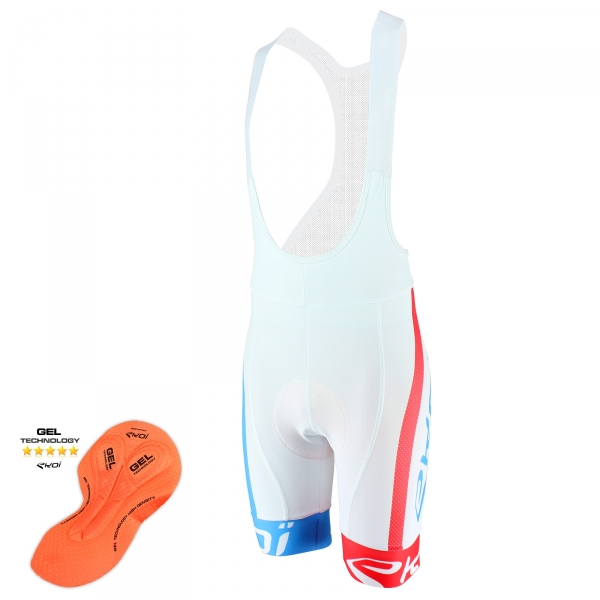 Cosciale EKOI COMP10 GEL BREATH Bianco Rosso Blu - EKOI Cosciale EKOI COMP10 GEL BREATH Bianco Rosso Blu - EKOI