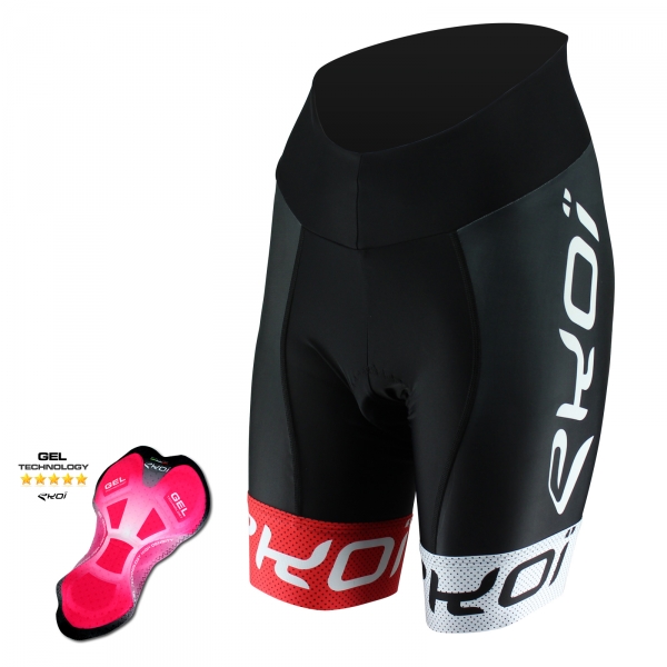 Cosciale donna EKOI COMP10 Gel Nero Rosso Bianco Cosciale donna EKOI COMP10 Gel Nero Rosso Bianco