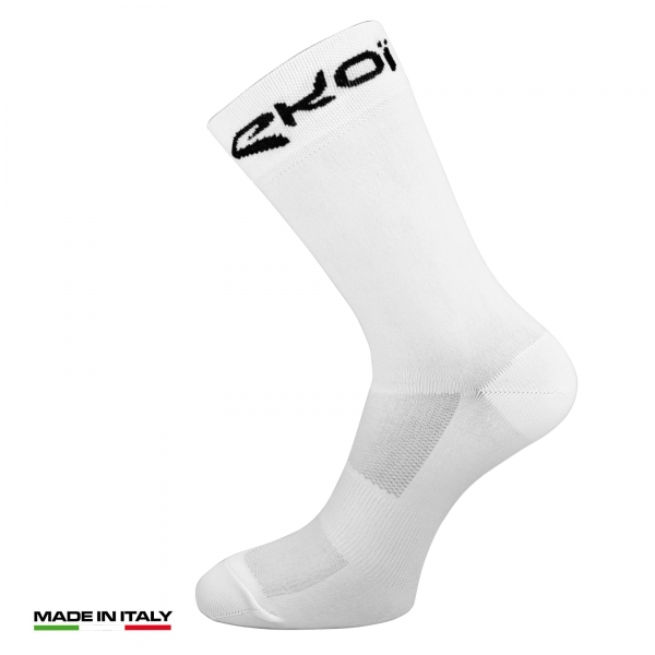 Chaussettes vélo été EKOI Sunlight Blanches Chaussettes vélo été EKOI Sunlight Blanches