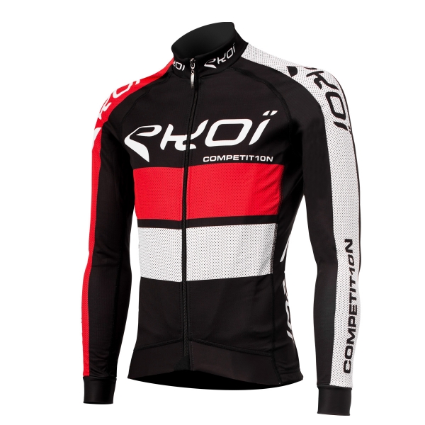 Maglia inverno EKOI COMP10 Nero Rosso Maglia inverno EKOI COMP10 Nero Rosso