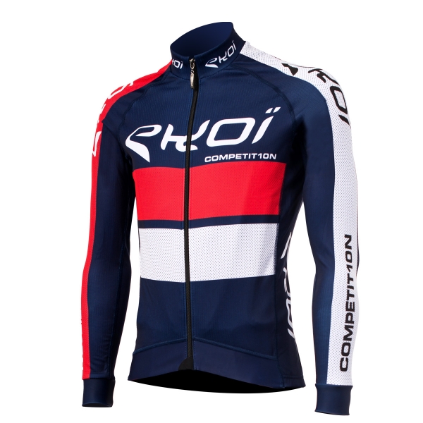 Maglia inverno EKOI COMP10 Blu Francia Maglia inverno EKOI COMP10 Blu Francia