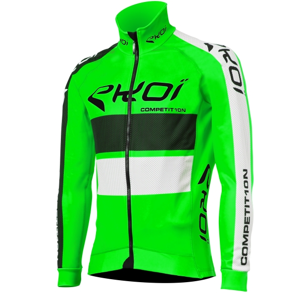Giacca termica inverno EKOI COMP10 CONNECT Verde fluo Giacca termica inverno EKOI COMP10 CONNECT Verde fluo