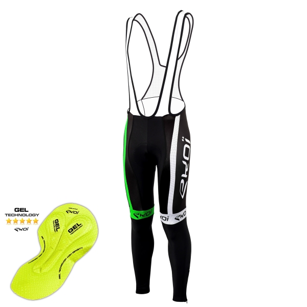 Calzamaglia invernale EKOI COMP10 Gel Nero Verde Calzamaglia invernale EKOI COMP10 Gel Nero Verde