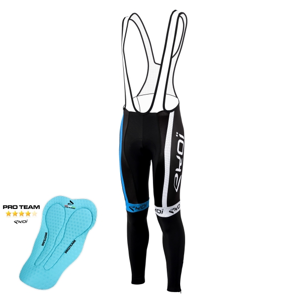 Calzamaglia invernale EKOI COMP10 Proteam Nero Blu Calzamaglia invernale EKOI COMP10 Proteam Nero Blu