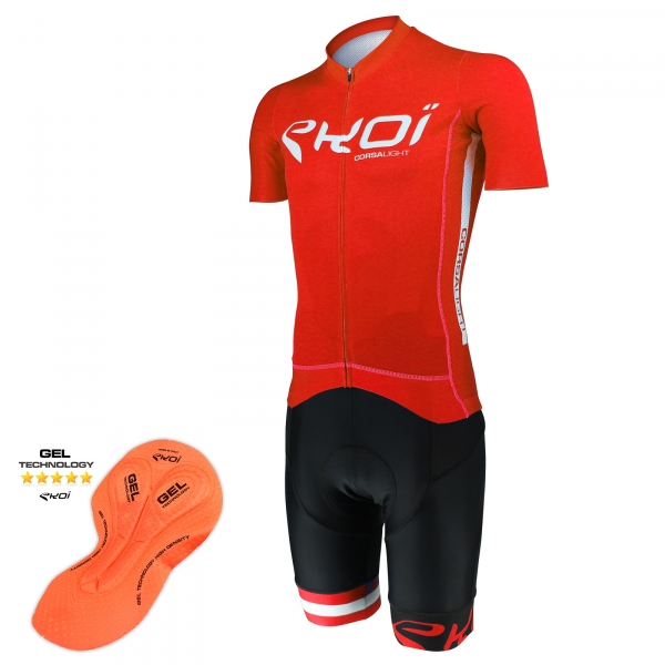Pacchetto EKOI Corsa Light GEL Rosso Pacchetto EKOI Corsa Light GEL Rosso